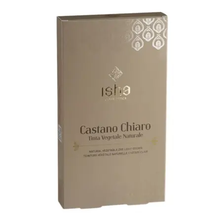Isha Cosmetics Tinte Vegetal Natural Castano Chiaro 100g